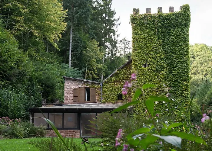 מלון Le Chateau Du Landsberg בר